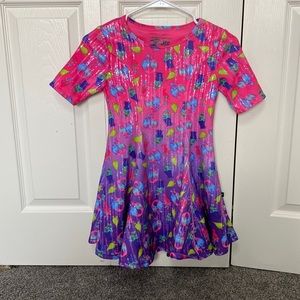 Trolls dreamworks dress. Like new. Size 7-8